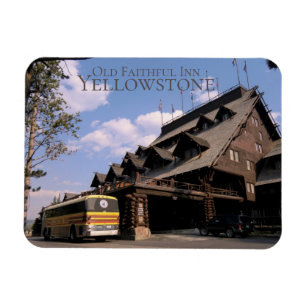 Old Faithies Inn Yellowstone Nationalpark Magnet