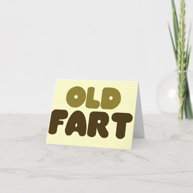 Old Fart Karte (Vorderseite)
