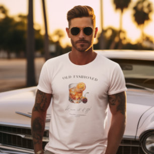 "Old Fashioned" Cocktail Geburtstag T-Shirt