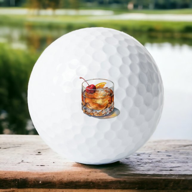 Old Fashioned Cocktail Golfball (Von Creator hochgeladen)