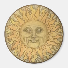 Old Fashioned Sun Magnet