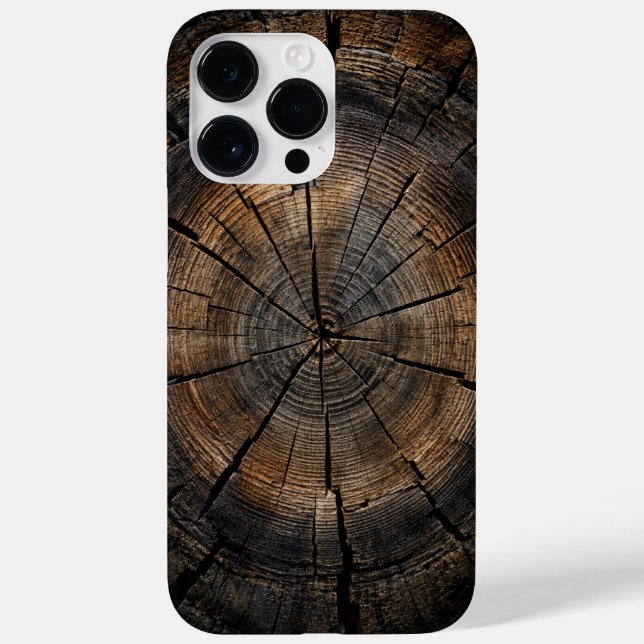 Old Felled Tree Phone Case (Rückseite)