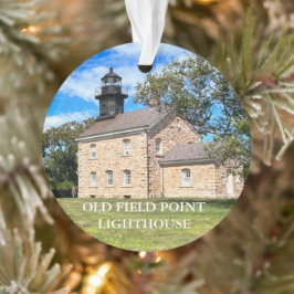 Old Field Point Lighthouse, New Yorker Ornament