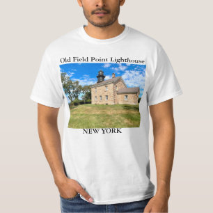 Old Field Point Lighthouse, New Yorker T - Shirt
