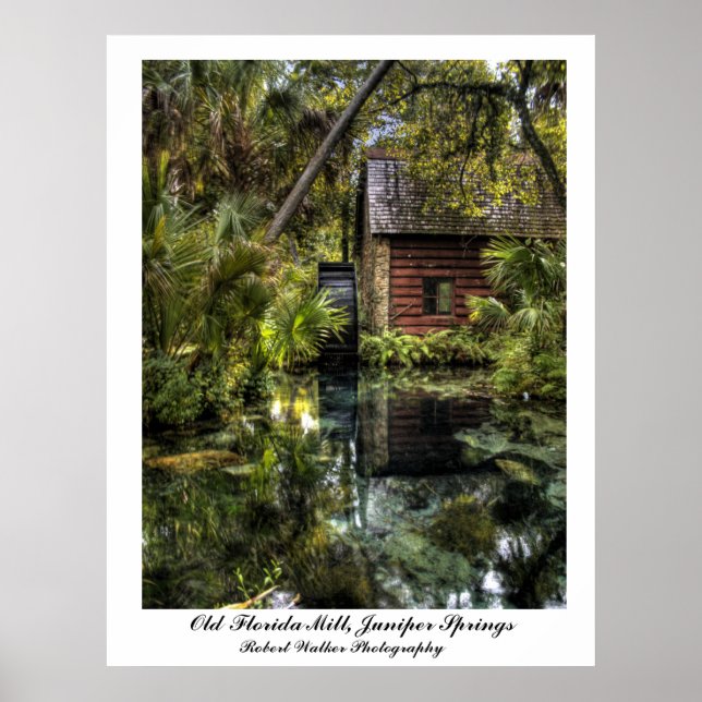 Old Florida Mill Poster (Vorne)