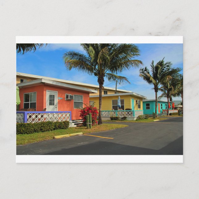 Old Florida Postkarte (Vorderseite)