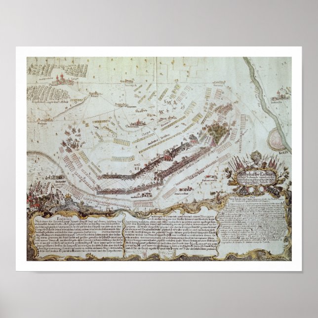 Old Fort Gaut, Kalkutta, 1810 (litho) Poster (Vorne)