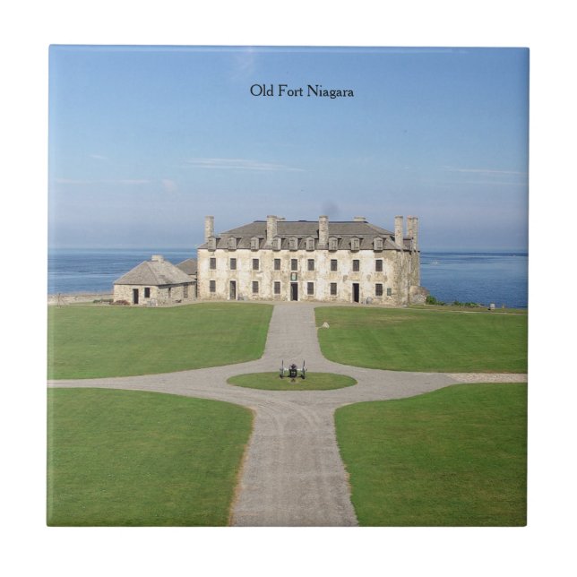 Old Fort Niagara Barracks Fliesen (Vorderseite)