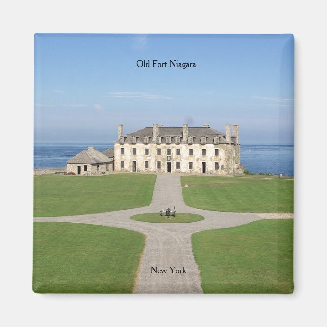 Old Fort Niagara Barracks Magnet (Vorne)