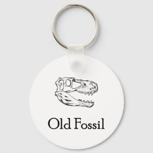 Old Fossil Keychain Schlüsselanhänger