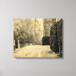 OLD-FOTO auf romantischen Leinwand