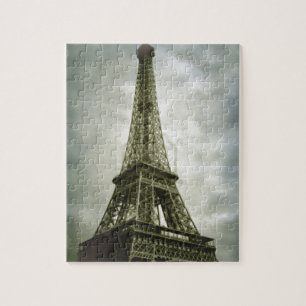 Old Foto Effect Eiffel Tower Paris Puzzle