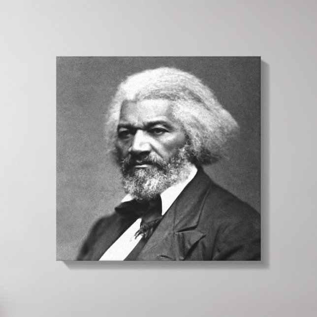 Old Fr3d3rick Bailey Douglas African American Hero Leinwanddruck (Vorderseite)