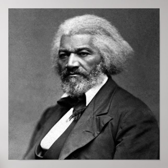 Old Fr3d3rick Bailey Douglas African American Hero Poster (Vorne)