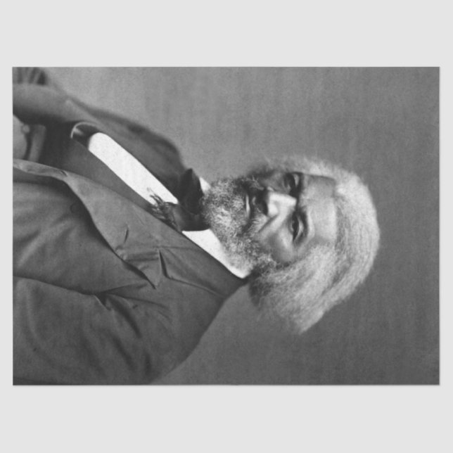 Old Fr3d3rick Bailey Douglas African American Hero Seidenpapier (Vorderseite)