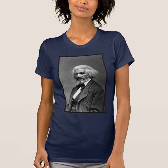 Old Fr3d3rick Bailey Douglas African American Hero T-Shirt (Vorderseite)
