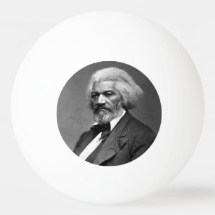 Old Fr3d3rick Bailey Douglas African American Hero Tischtennisball