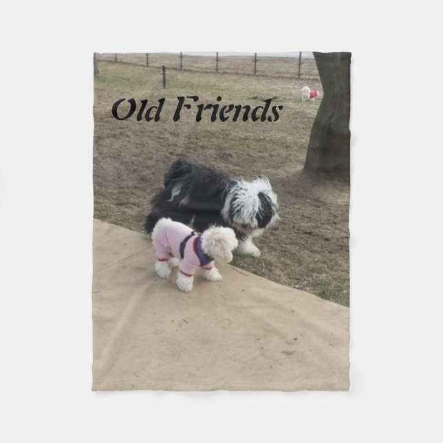 Old Friends Fleece Blanket (Vorderseite)