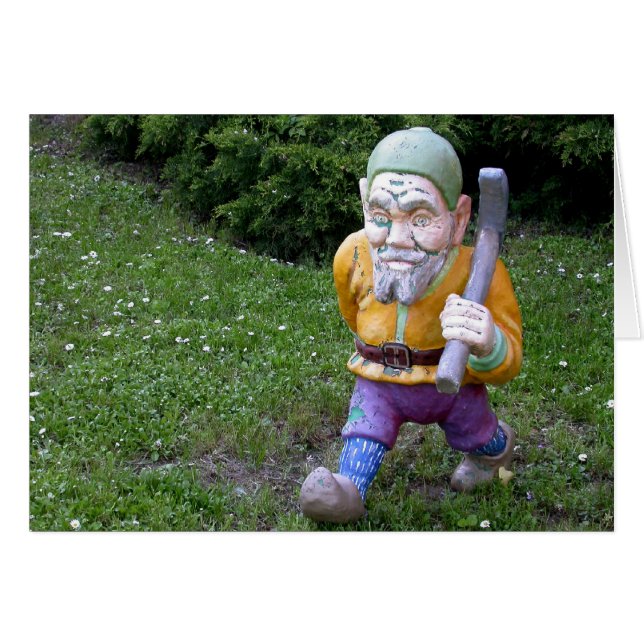 Old Garden Gnome Pitman (Vorderseite (Horizontal))