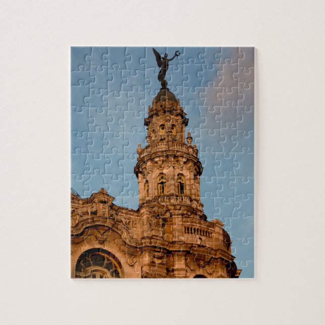 Old Gebäude Spire, Havanna, Kuba Puzzle (Vertikal)
