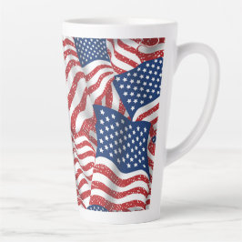 Old Glory All American - USA Flag Patroit Milchtasse