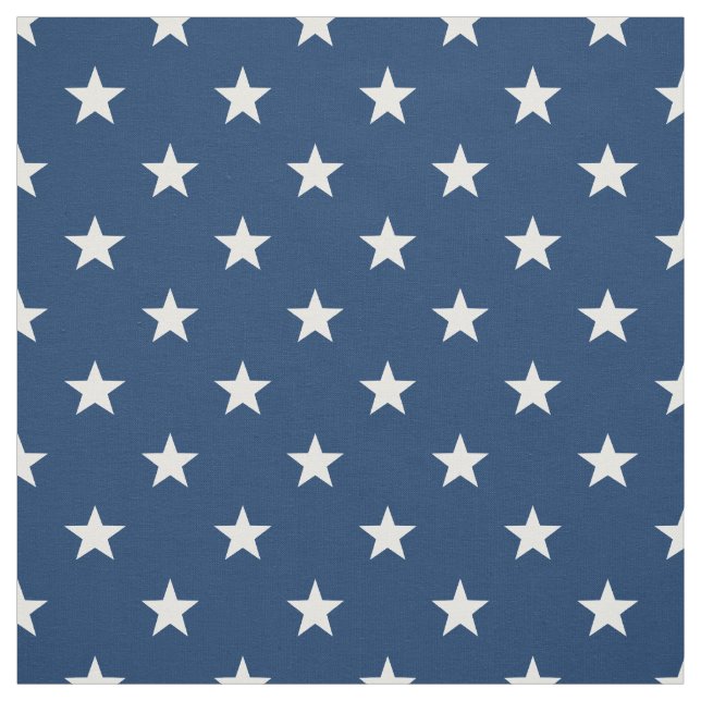 Old Glory Blue White Stars (klein) Stoff (Muster)