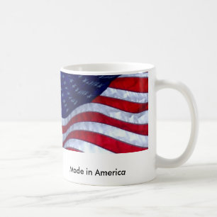 Old_Glory_Mug machte in Amerika Kaffeetasse