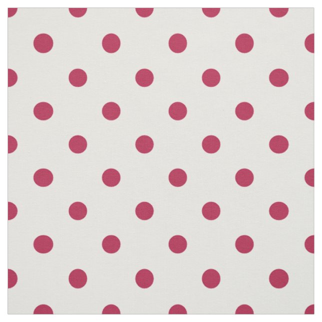Old Glory Red Polka Dots Stoff (Muster)