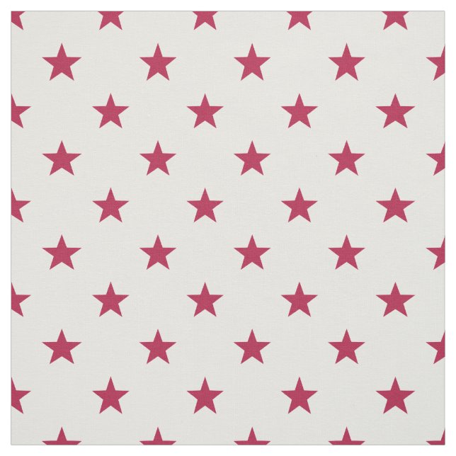 Old Glory Red Stars (kleine Größe) Stoff (Muster)