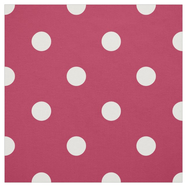 Old Glory Red White Polka Dots (groß) Stoff (Muster)
