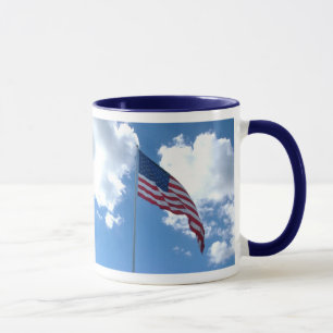Old Glory Ringer-Tasse Tasse
