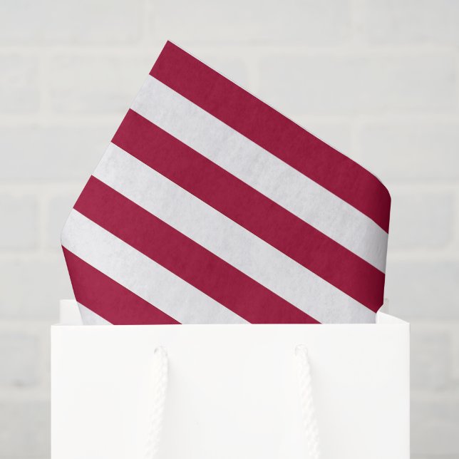 Old Glory Roter Streifen (großformatig) Seidenpapier (Geschenktüte)