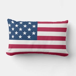 Old Glory USA Flag Inspiriert Lendenkissen