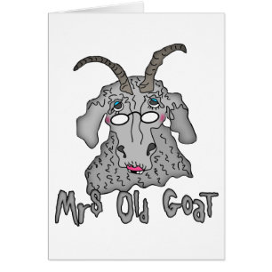 Old Goat Funny Cartoon