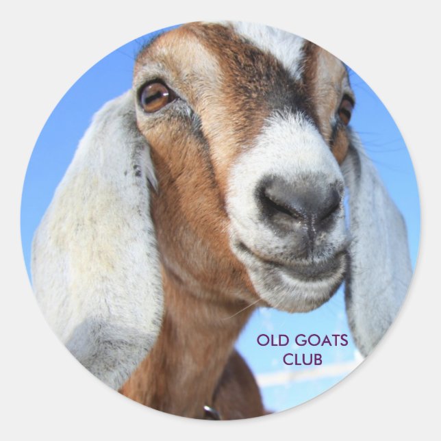 Old Goats Club Sticker (Vorderseite)