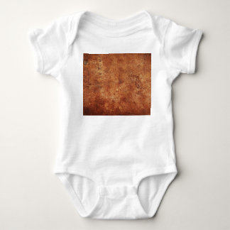 Old Grunge Rustikale Metallstruktur Baby Strampler