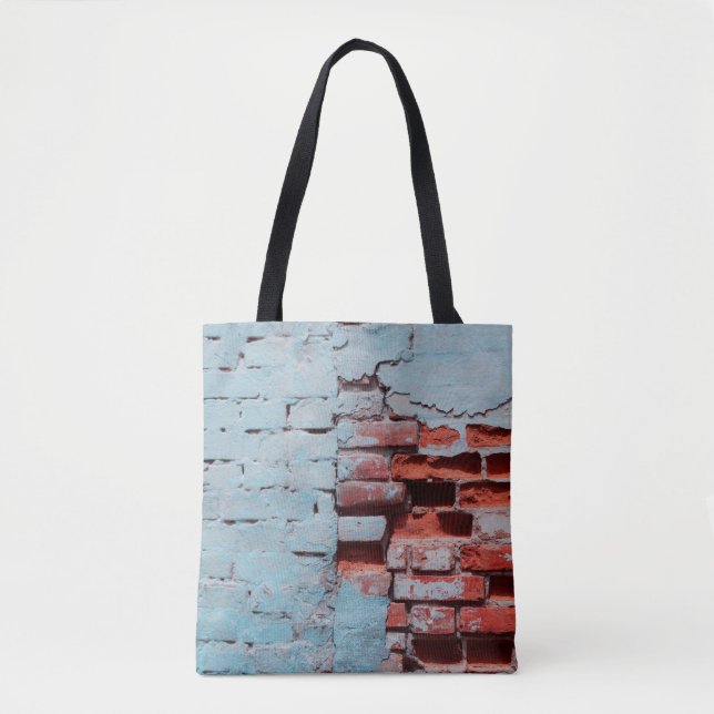 Old grungy brick wall with natural defects. Scratc (Vorderseite)