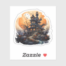 Old Halloween Spooky Spuk House