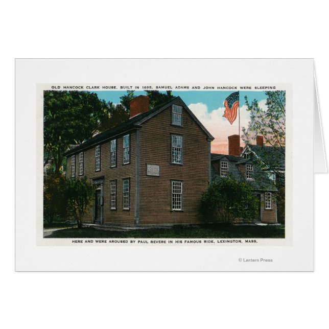 Old Hancock Clark House View # 3 (Vorderseite (Horizontal))