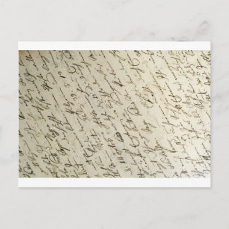 Old Handwriring Postkarte