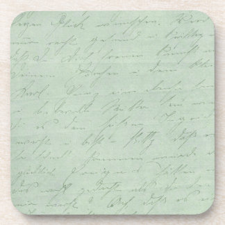 Old handwriting love letters faded antike script untersetzer