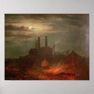 Old Hetton Colliery, Newcastle Poster