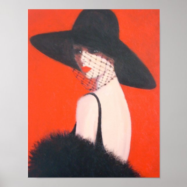 Old Hollywood Elegance Poster (Vorne)