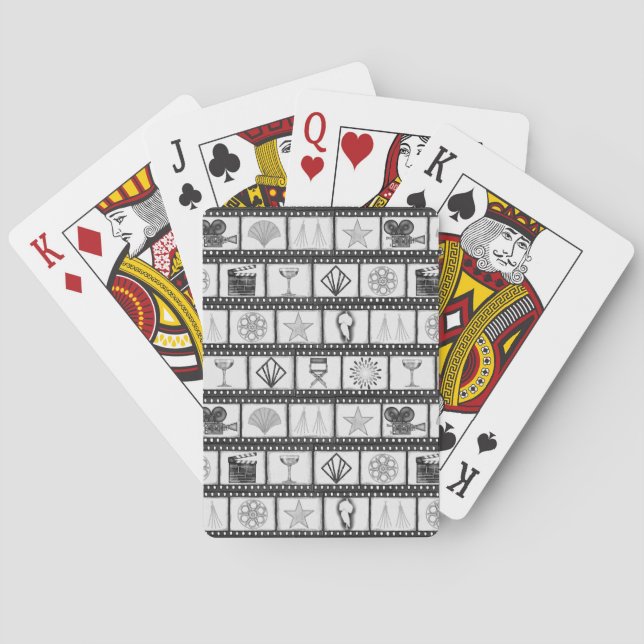 Old Hollywood Film Playing Cards Spielkarten (Rückseite)