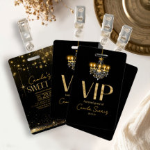 Old Hollywood Glam Chandelier Sweet 16 ID1108