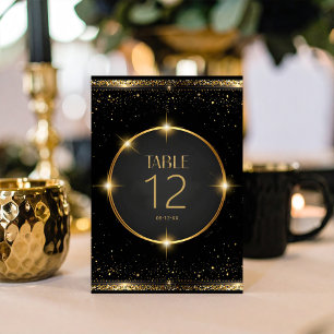 Old Hollywood Glam Sweet 16 ID1108 Tischnummer