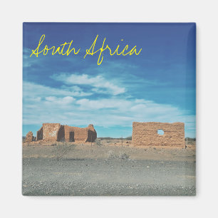 Old House Ruins South Africa Magnet