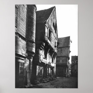 Old houses at Grand Carroi Poster