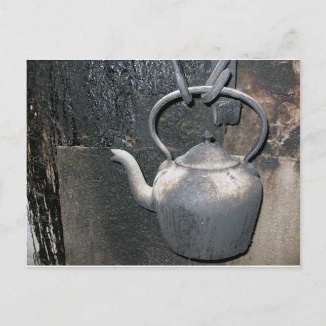 Old Irish Kettle Postkarte (Vorderseite)