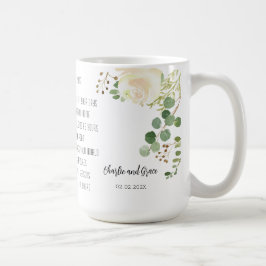 Old Irish Sessing & Personalize Wedding Greenerie Kaffeetasse